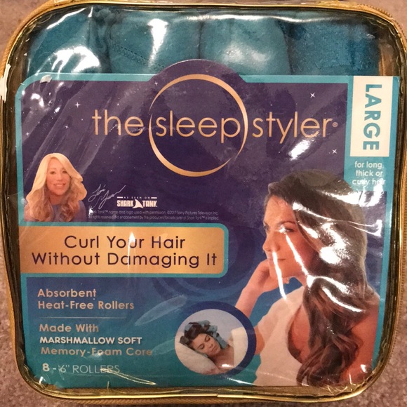 The Sleep Styler Accessories New Marshmallow Soft Curlers Poshmark